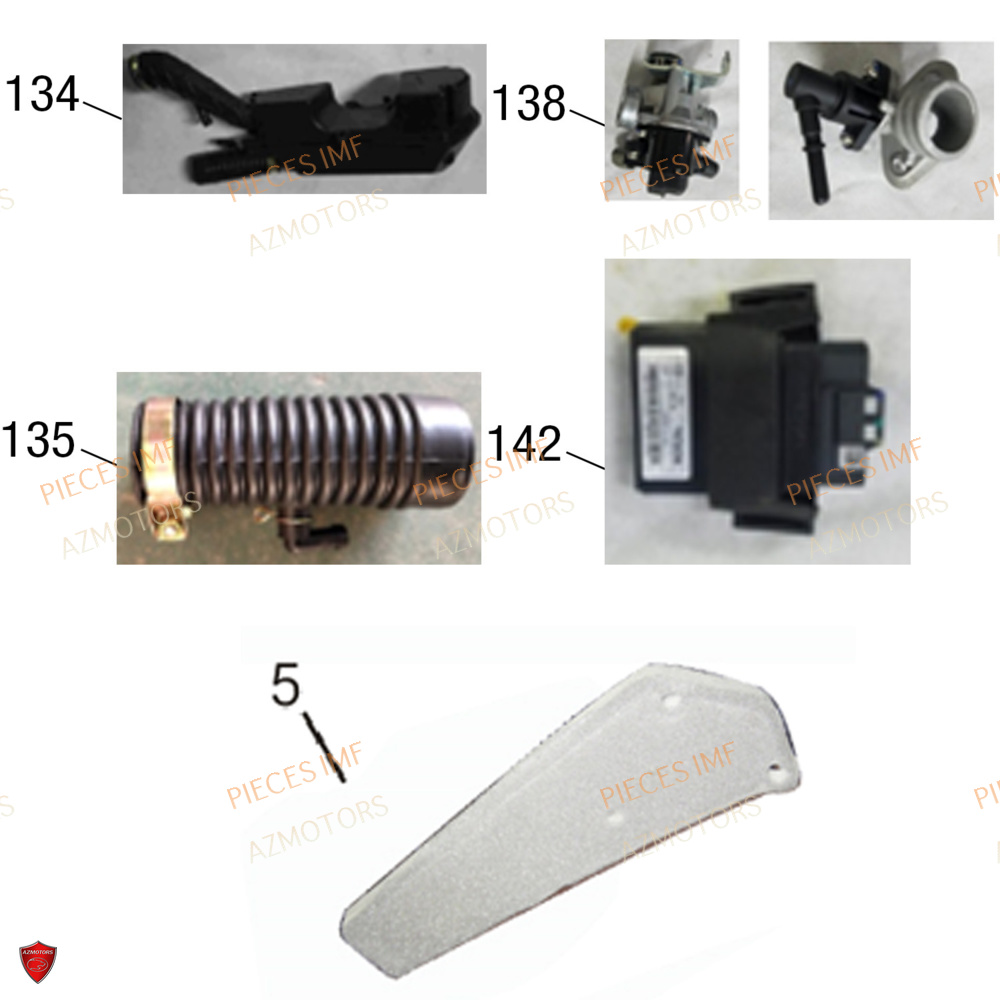 Boite A Air 1 AZMOTORS PIECES JACK EURO 5