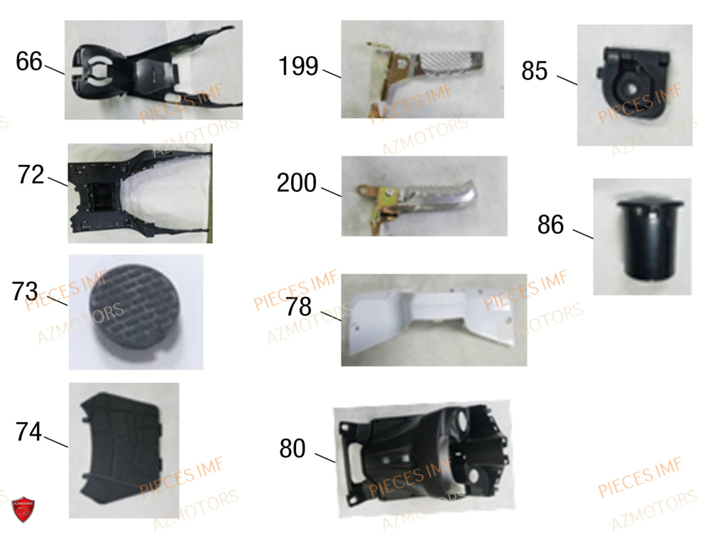 Tablier Et Accessoires AZMOTORS PIECES JACK EURO 5