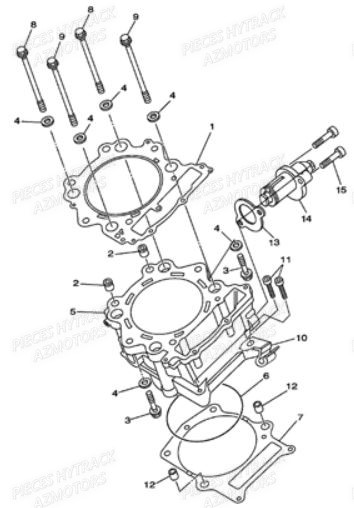 CYLINDRE HYTRACK JOBBER700 2013