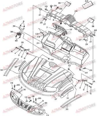 CARROSSERIE AVANT HYTRACK JOBBER700