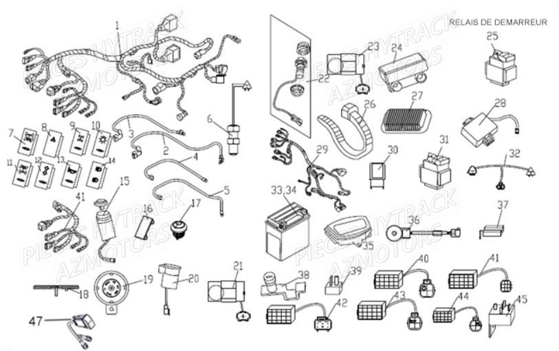 DIODE IIIB-02(remplacé par HY83362 ) Hytrack au prix de 23,16 € Référence:  HY83362/HY42411 est une pièce de qualitée et d'origine constructeur.