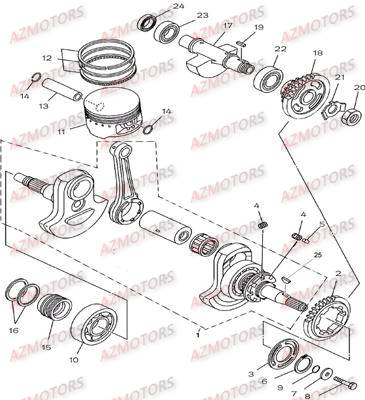 Piston   Embiellage HYTRACK 