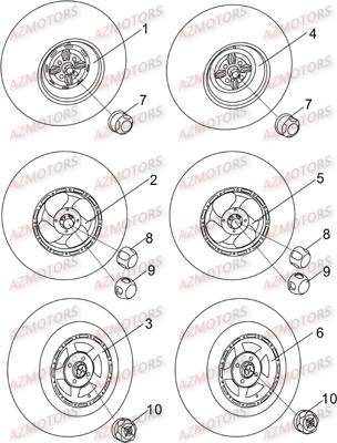 Roues HYTRACK 