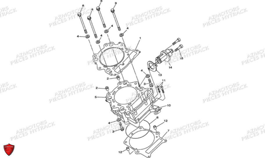 CYLINDRE HYTRACK JOBBER 700 AP 2012