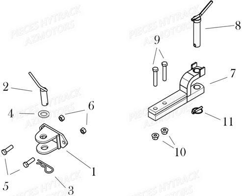 Attelages HYTRACK Pieces SSV JOBBER_800_DMAXX