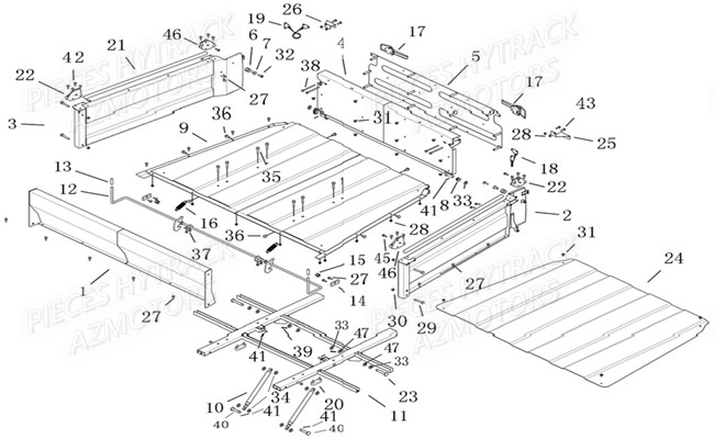 Benne HYTRACK Pieces SSV JOBBER_800_DMAXX