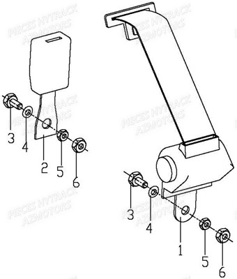 CEINTURES AZMOTORS JOBBER 800 DMAXX