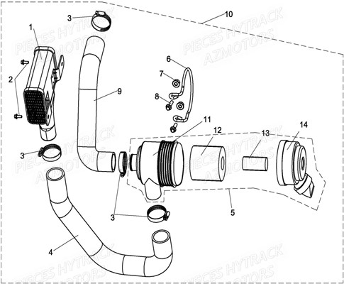 Filtre A Air HYTRACK Pieces SSV JOBBER_800_DMAXX