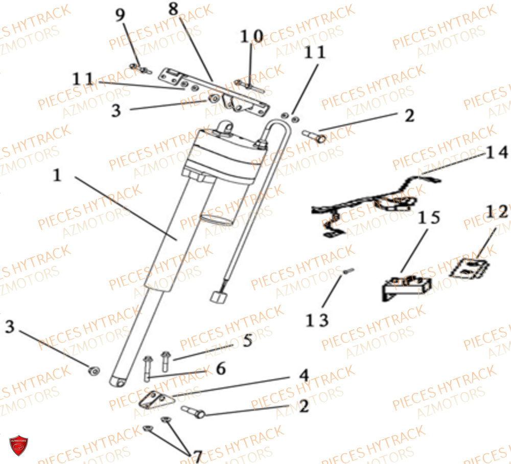 SYSTEME_DE_LEVAGE HYTRACK Pieces SSV JOBBER DMAXX FULL