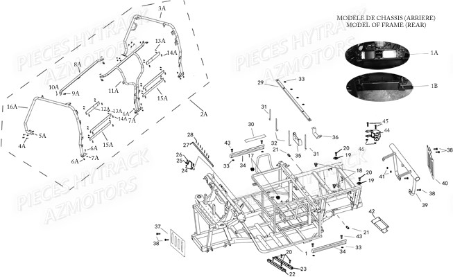 CHASSIS pour JOBBER EV5