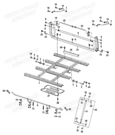 Benne 1 HYTRACK Pieces SSV JOBBER MAXX 750