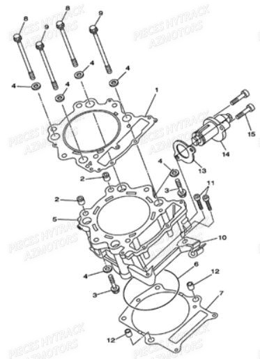 CYLINDRE HYTRACK JOBBER MAXX 750