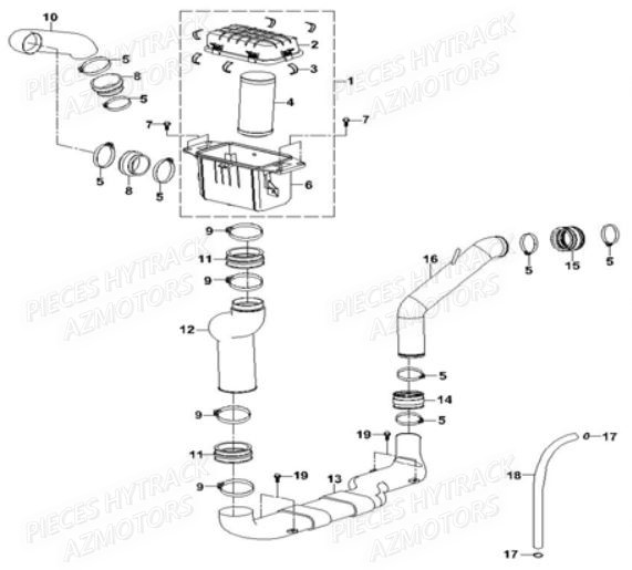 FILTRE A AIR AZMOTORS JOBBER MAXX 750