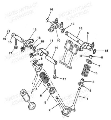 SOUPAPES AZMOTORS JOBBER MAXX 750