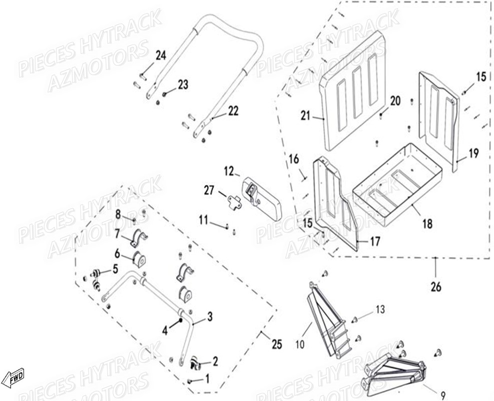 OPTIONS 1 pour JOBBER T-BOSS 500