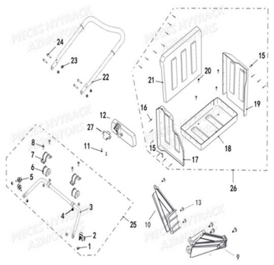 OPTIONS 1 pour JOBBER T-BOSS 550