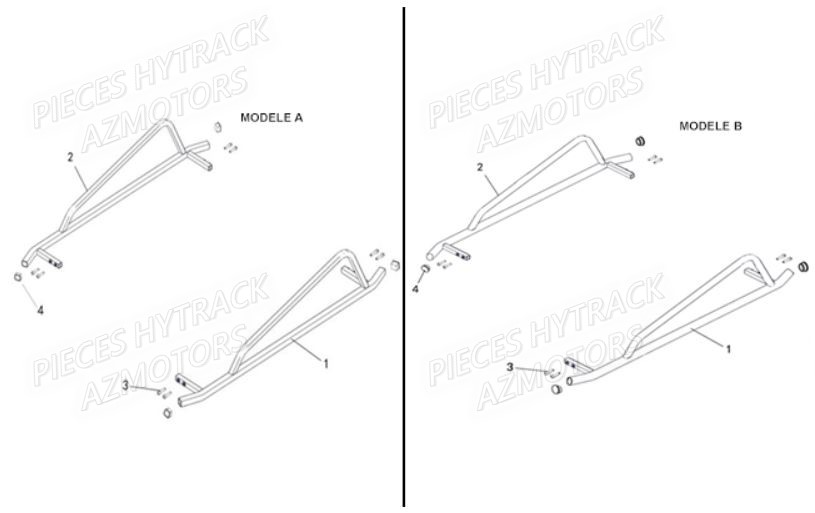 Options 2 HYTRACK Pieces SSV JOBBER T-BOSS 550 EPS EURO 4