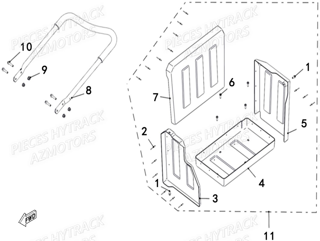 OPTIONS 1 HYTRACK JOBBER T BOSS 570