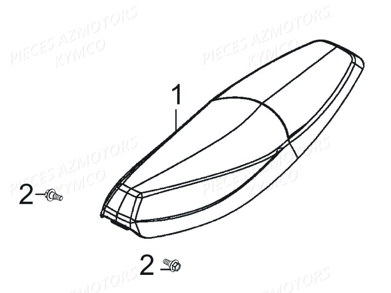 SELLE KYMCO K PW125