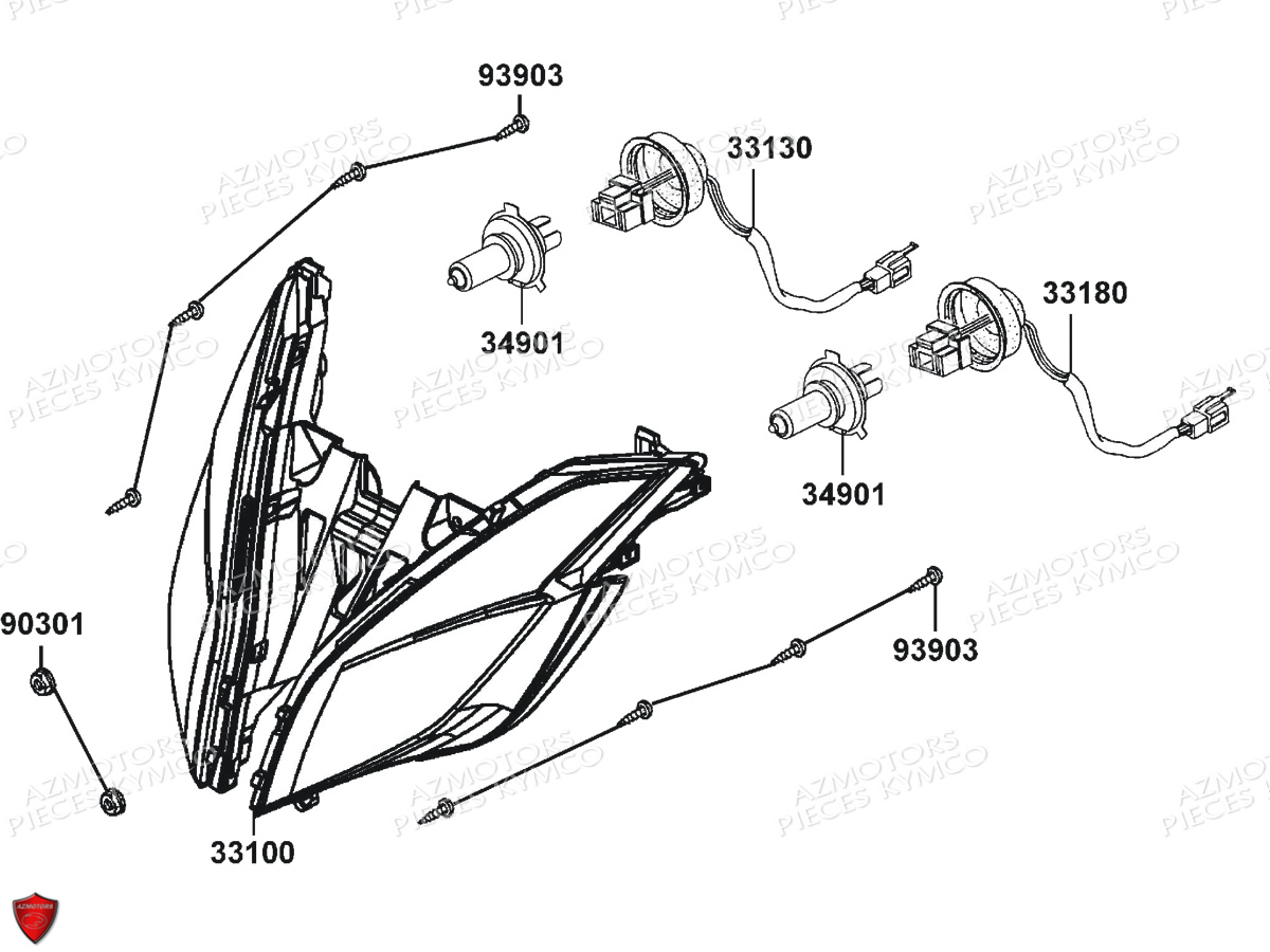 PHARES KYMCO K XCT 125 III ABS