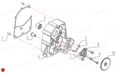 Pompe A Huile ORCAL Pièces Orcal KITE 50cc 4T Euro5