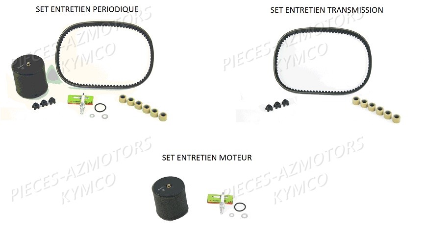 SET ENTRETIEN TRANSMISSION KXR/MAXXER/MXU 250/300