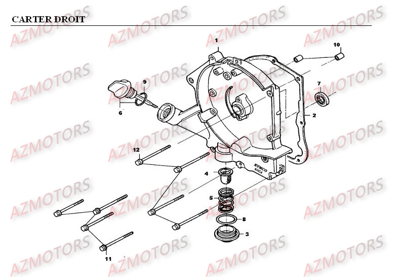 Carter Droit AZMOTORS 