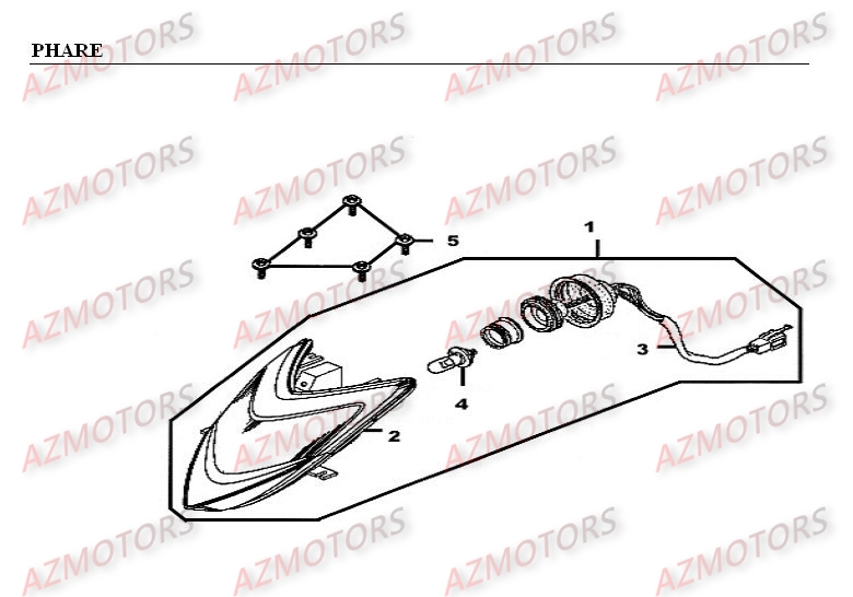 Phare AZMOTORS 