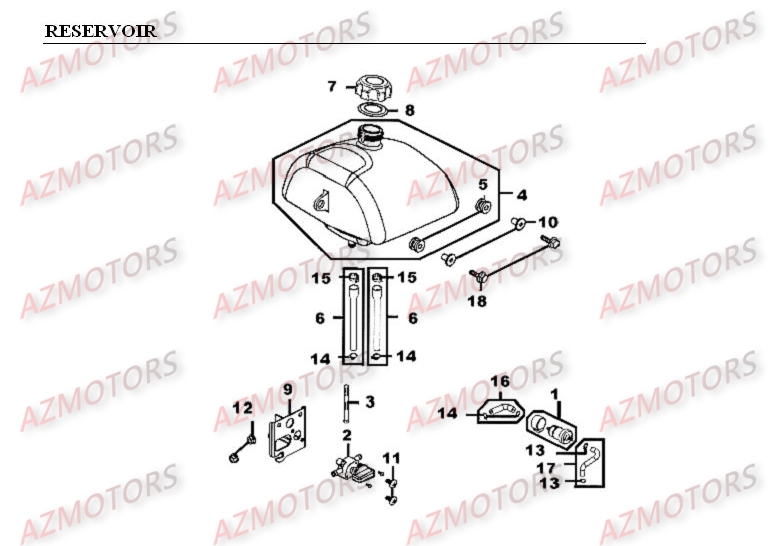 Reservoir AZMOTORS 
