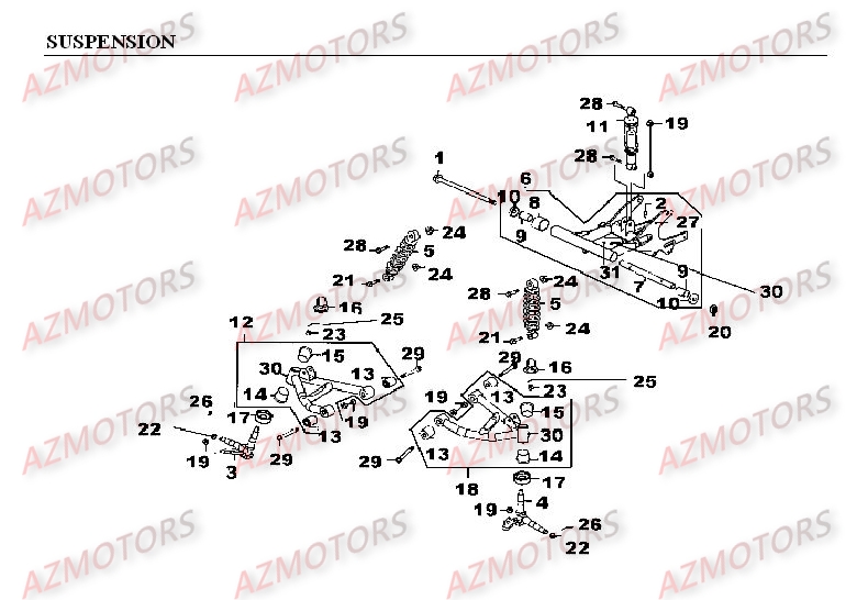 Suspension AZMOTORS 