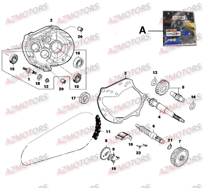 Transmission AZMOTORS 