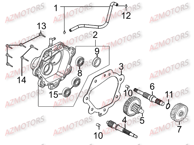 TRANSMISSION KYMCO KYMCO G DINK 300 I