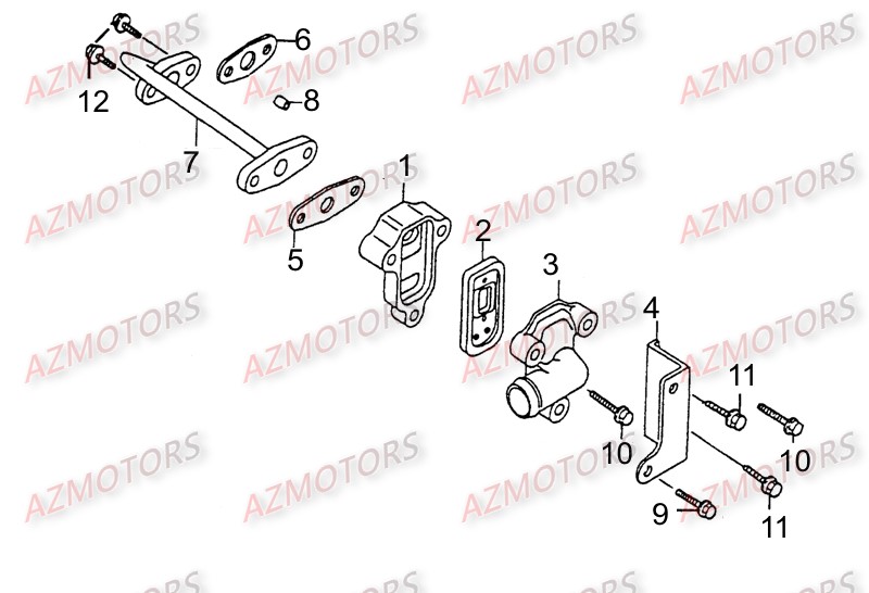 Depollution KYMCO Pièces_Moto_Kymco_ZING 125II_DARKSIDE_4T