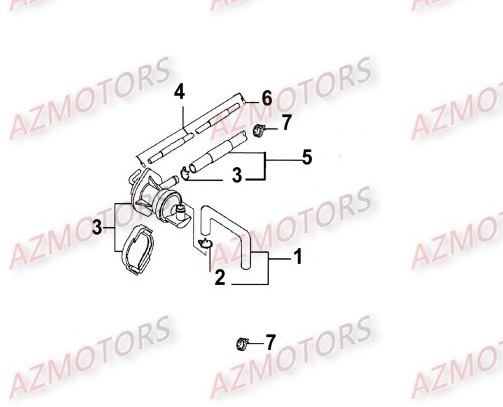 Reniflard KYMCO Pièces_Moto_Kymco_ZING 125_II_4T
