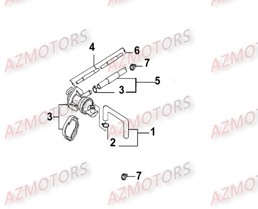 RENIFLARD KYMCO KYMCO ZING 125 II