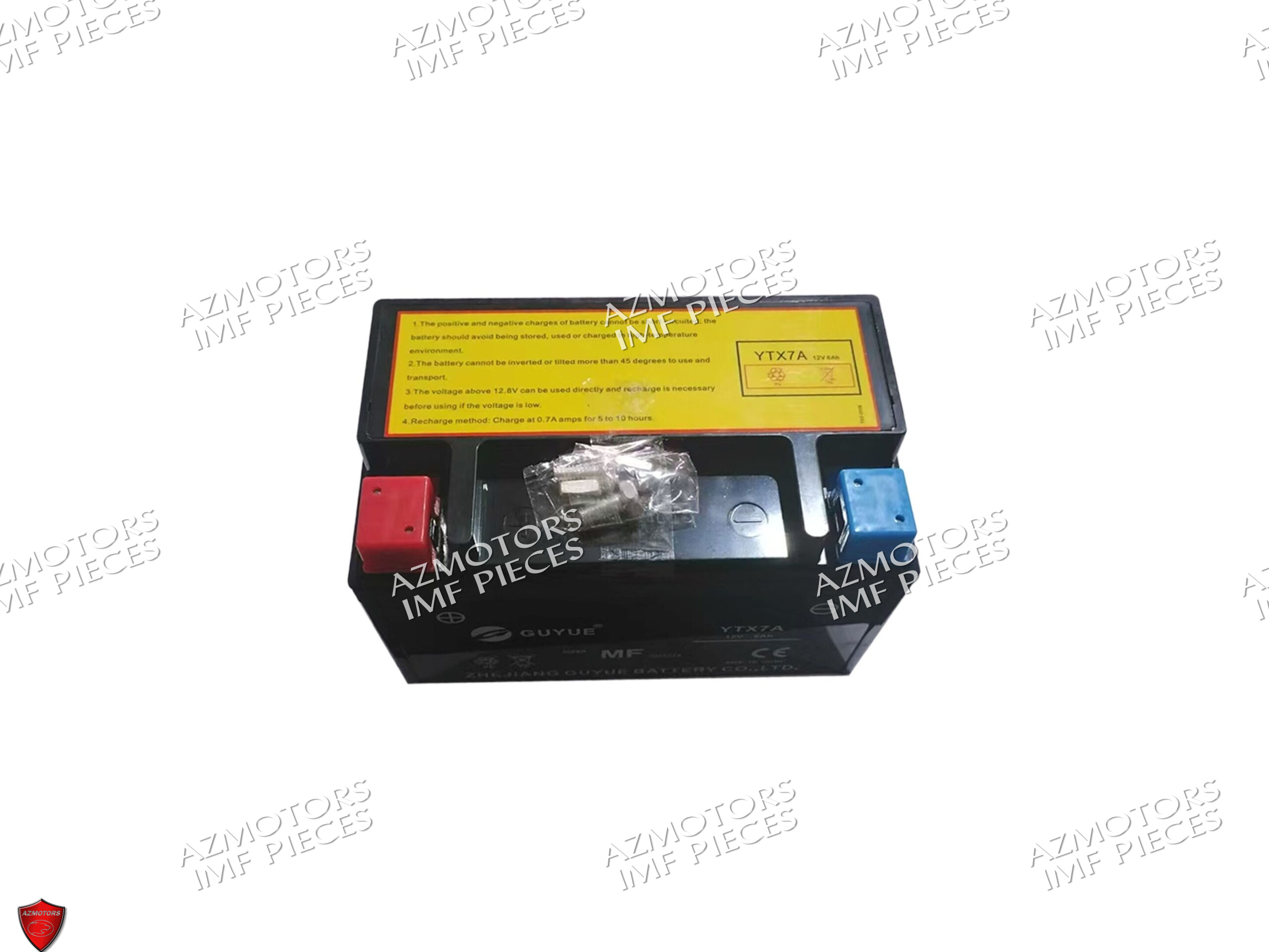 Batterie AZMOTORS PIECES MACK_01 50cc 4T EURO 5 Injection