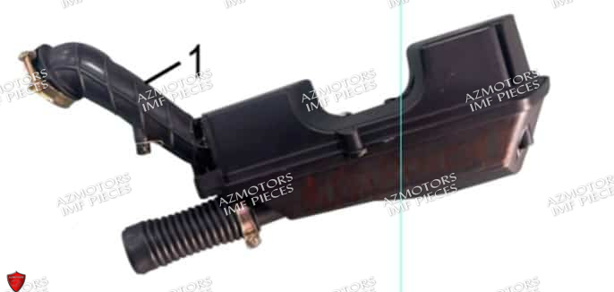 Boite A Air AZMOTORS PIECES MACK_01 50cc 4T EURO 5 Injection