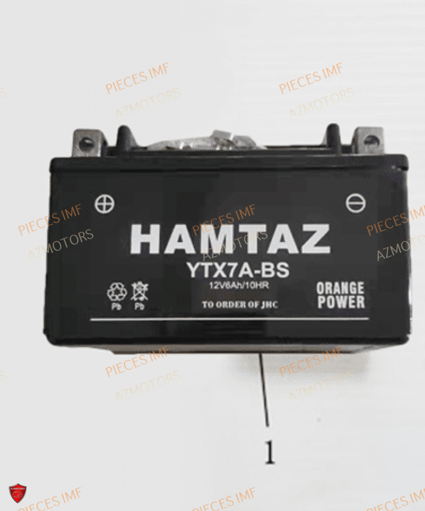 Batterie AZMOTORS PIECES MAGIC 125 4T EURO 5+