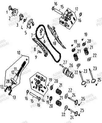 Distribution AZMOTORS Pièces Quad A433 4x4