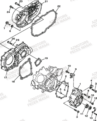 CACHE CARTER AZMOTORS MASAI A700 I