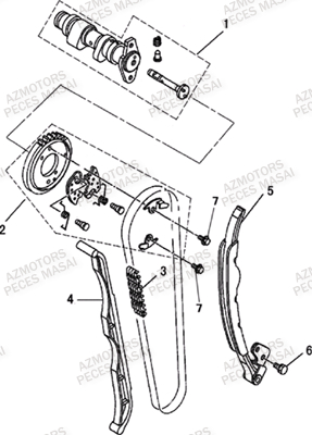 DISTRIBUTION AZMOTORS MASAI A700 I