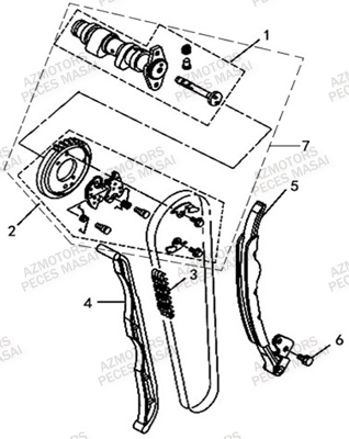 DISTRIBUTION AZMOTORS MASAI A750 IX