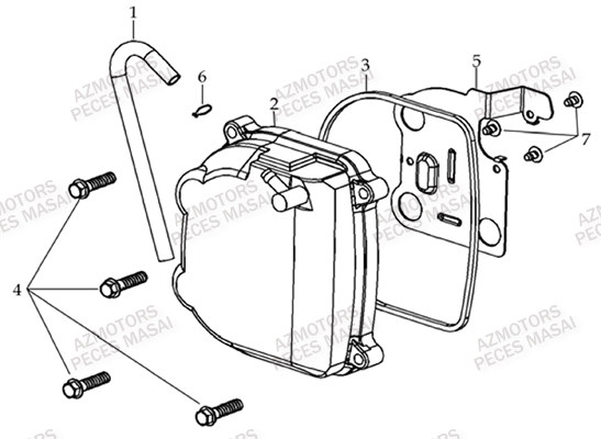 CACHE CULBUTEURS MASAI MASAI L150 A150 ULTIMATE