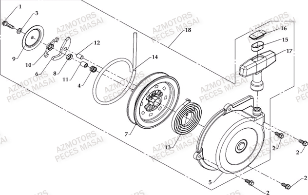 LANCEUR AZMOTORS MASAI S800 I 2.0