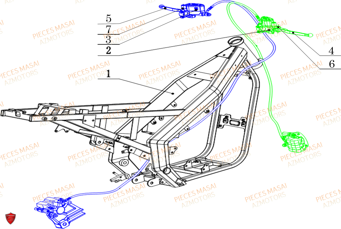 CHASSIS AZMOTORS MASAI VISION 3000
