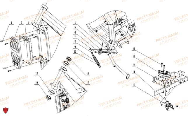 PLAQUE DE FIXATION MASAI MOTO ELECTRIQUE
MASAI
Trouvez votre pièce en quelques clics ,des pièces d`origine pour votre moto Masai