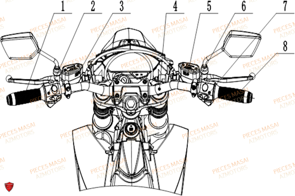 GUIDON AZMOTORS MASAI VISION 3000