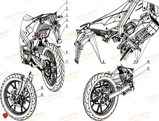 SUPPORT PLAQUE IMAT MASAI MOTO ELECTRIQUE
MASAI
Trouvez votre pièce en quelques clics ,des pièces d`origine pour votre moto Masai