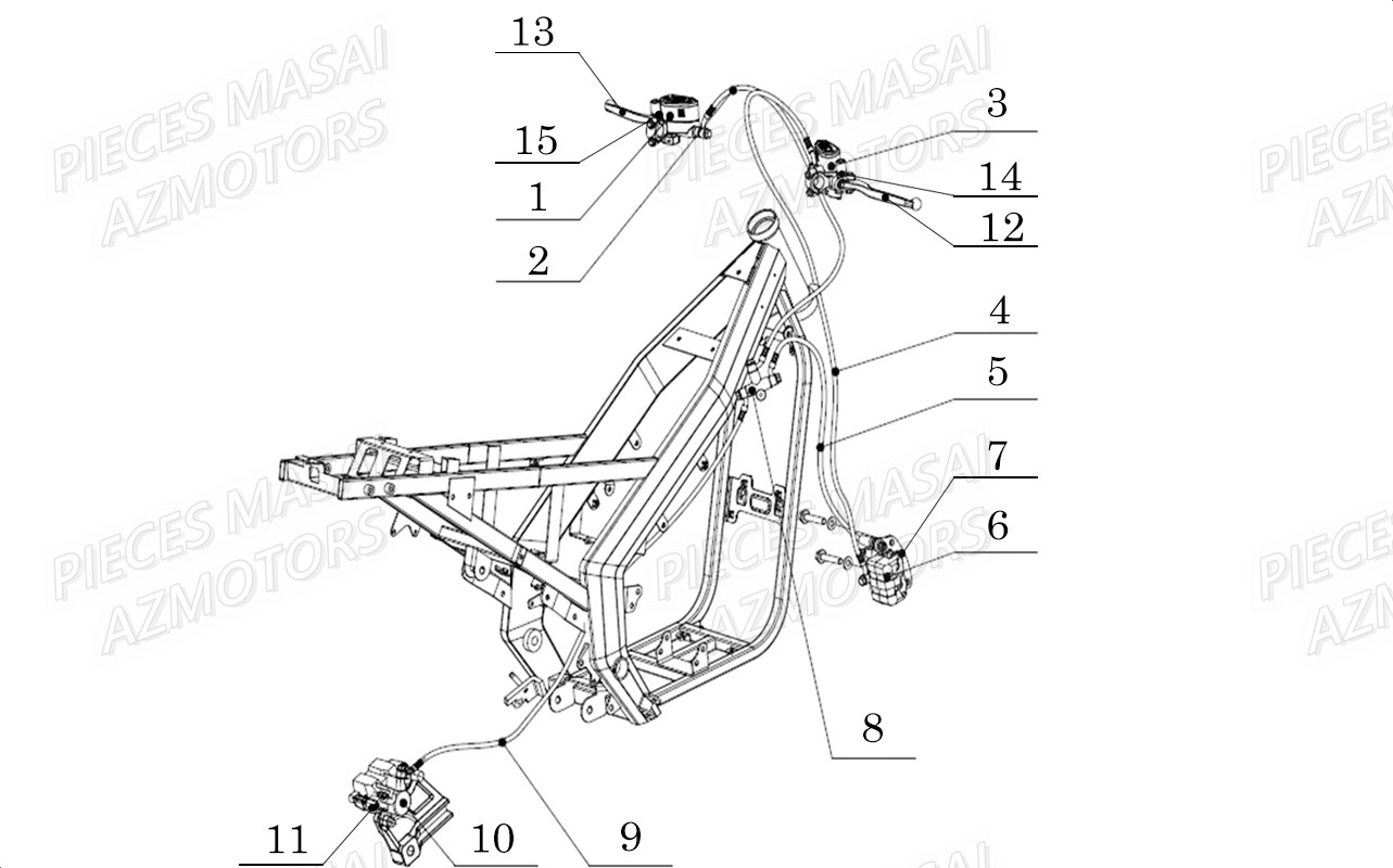 FREIN AZMOTORS MASAI VISION 5K