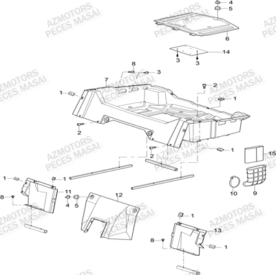 BENNE AZMOTORS MASAI X1000